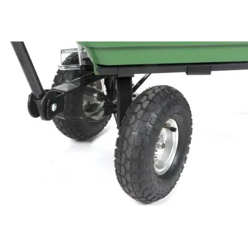 Gartenwagen - 75 l - Kippfunktion - max 200 kg - Luftreifen - Griff mit Griff