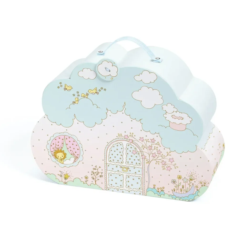 Djeco Kinderspielzeug, Puppenhaus, Dollhouse - Tinyly: Sunny & Mia Haus