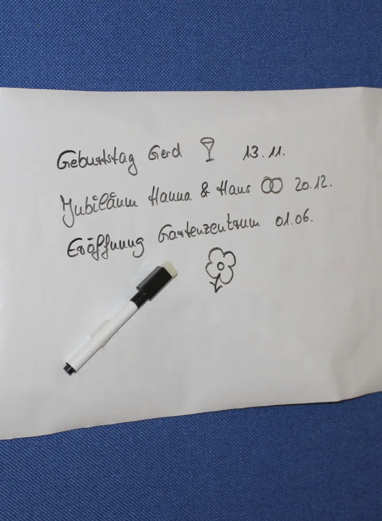 Tafelfolie inklusive Stift