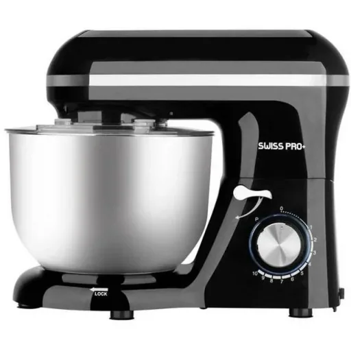 NL Leistungsstarke Küchenmaschine - 1500W - 6L - Schwarz