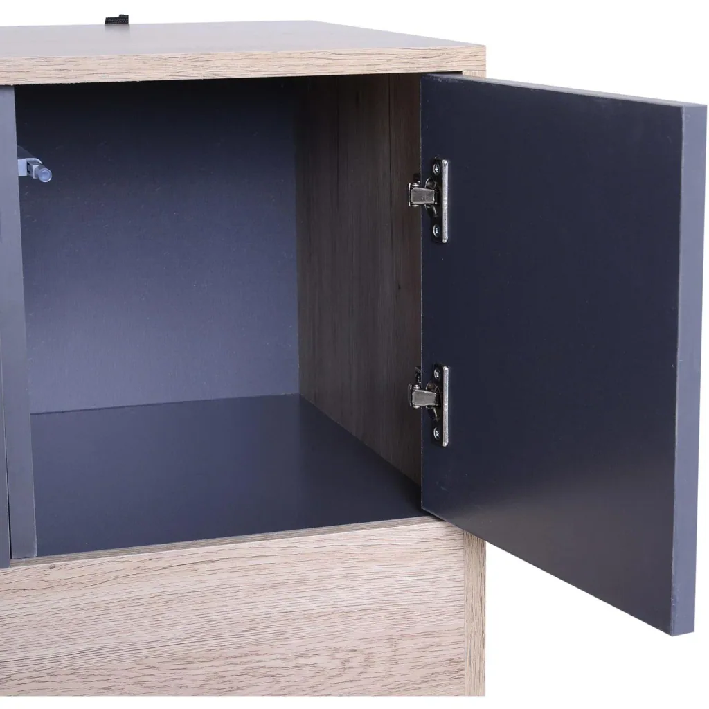 Mehrzweckschrank Kommode Sideboard Konsole Flur ausziehbar Ablagefach 78 x 39 x 87,2 cm