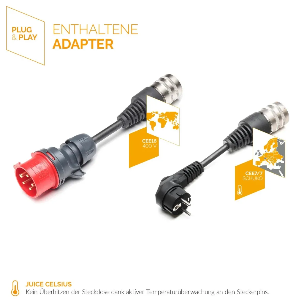 Juice Booster 3 Air Mobile Ladestation TYP 2 Basic Set EU