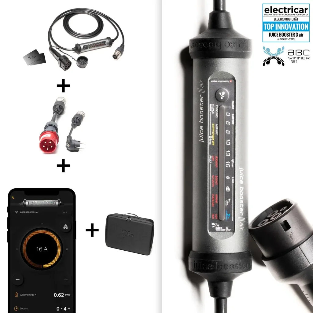 Juice Booster 3 Air Mobile Ladestation TYP 2 Basic Set EU