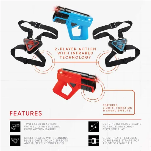 Sharper Image Laser Tag - Schießspiel - 2 Personen