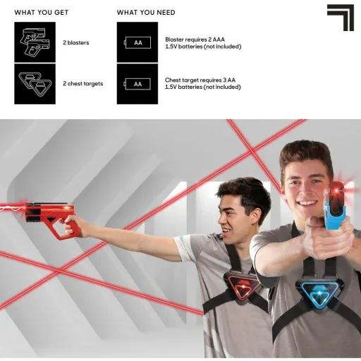 Sharper Image Laser Tag - Schießspiel - 2 Personen