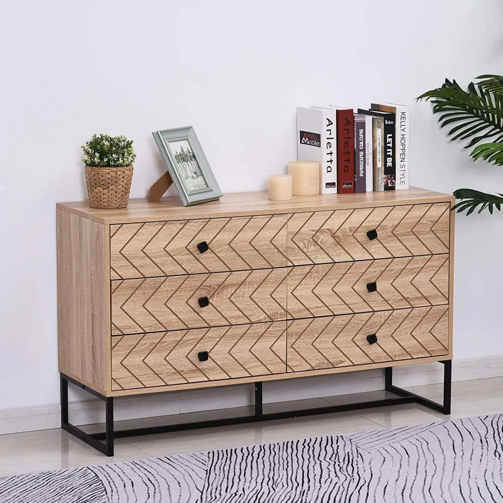 Schubladenschrank im Retro-Design