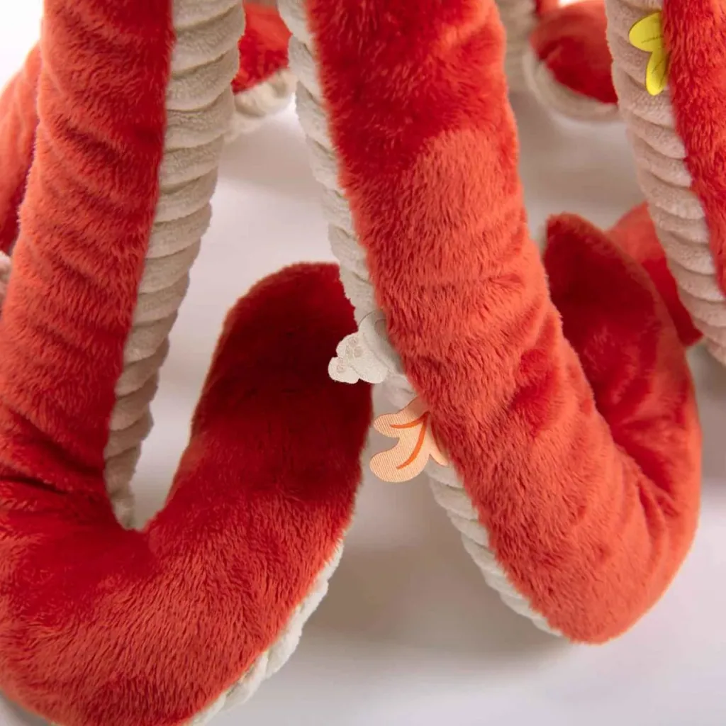 Moulin Roty Kuscheltier, Plüschtier, Stofftier - Große Krake Paulie