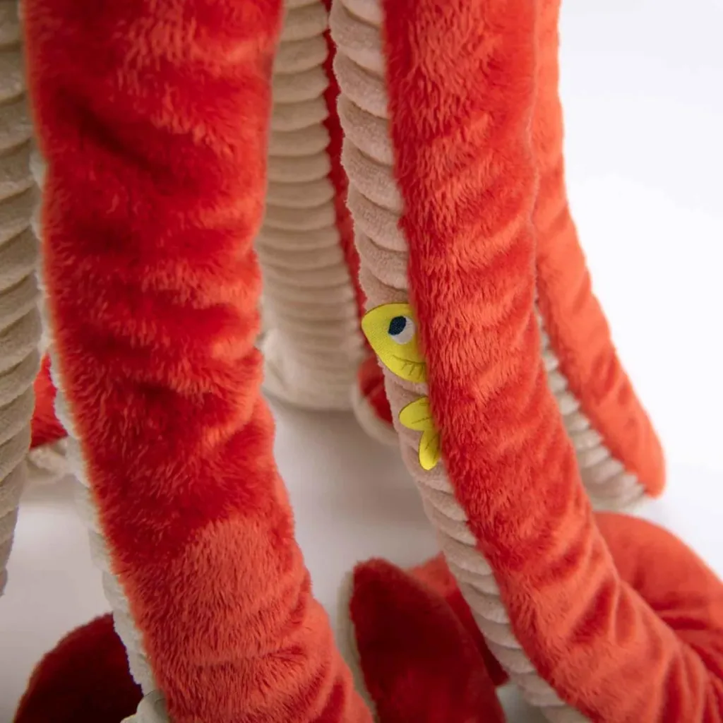 Moulin Roty Kuscheltier, Plüschtier, Stofftier - Große Krake Paulie