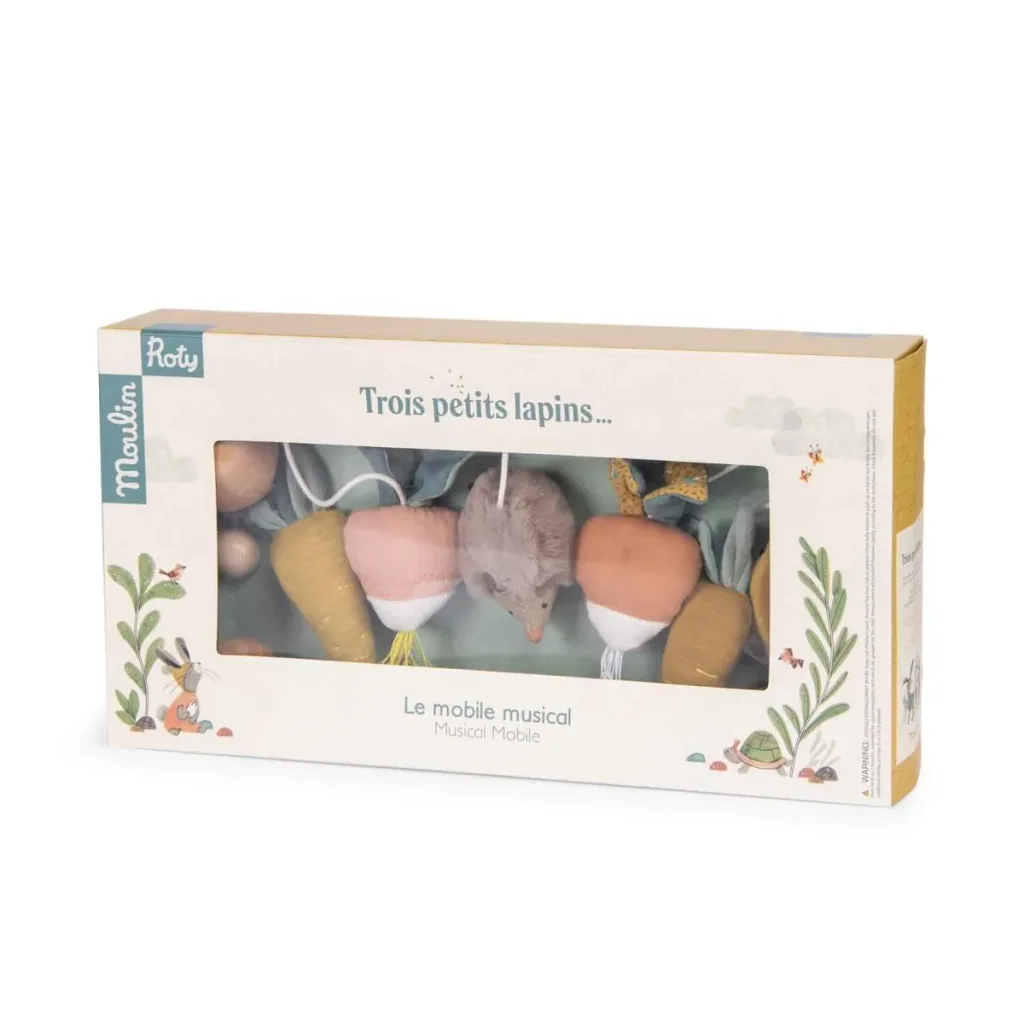 Moulin Roty Mobile - Trois Lapins, musik