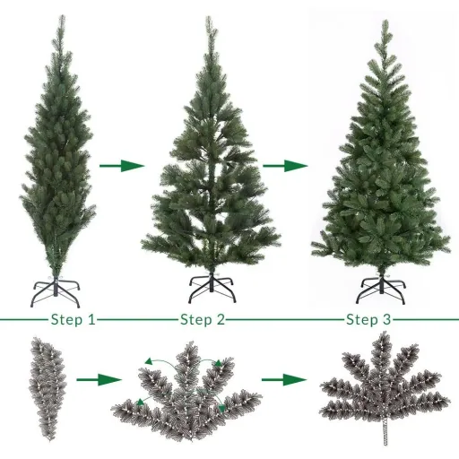 Weihnachtsbaum - 140cm inkl. Weihnachtsbaumbeleuchtung