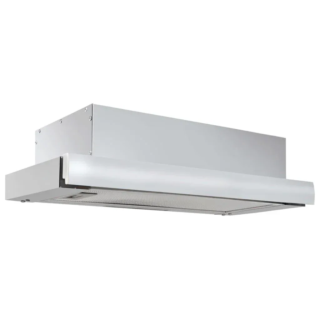 Dunstabzugshaube Slimline 480 m³/h Aluminium Edelstahl