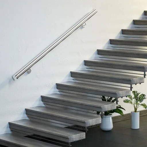 Handlauf Edelstahl 4,2x100cm - Paket 1
