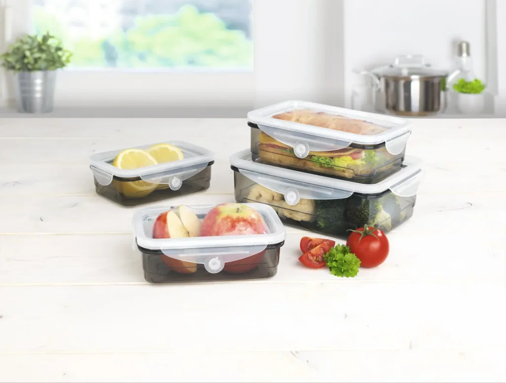 Frischhalte-Dosen-Set, 8-teilig