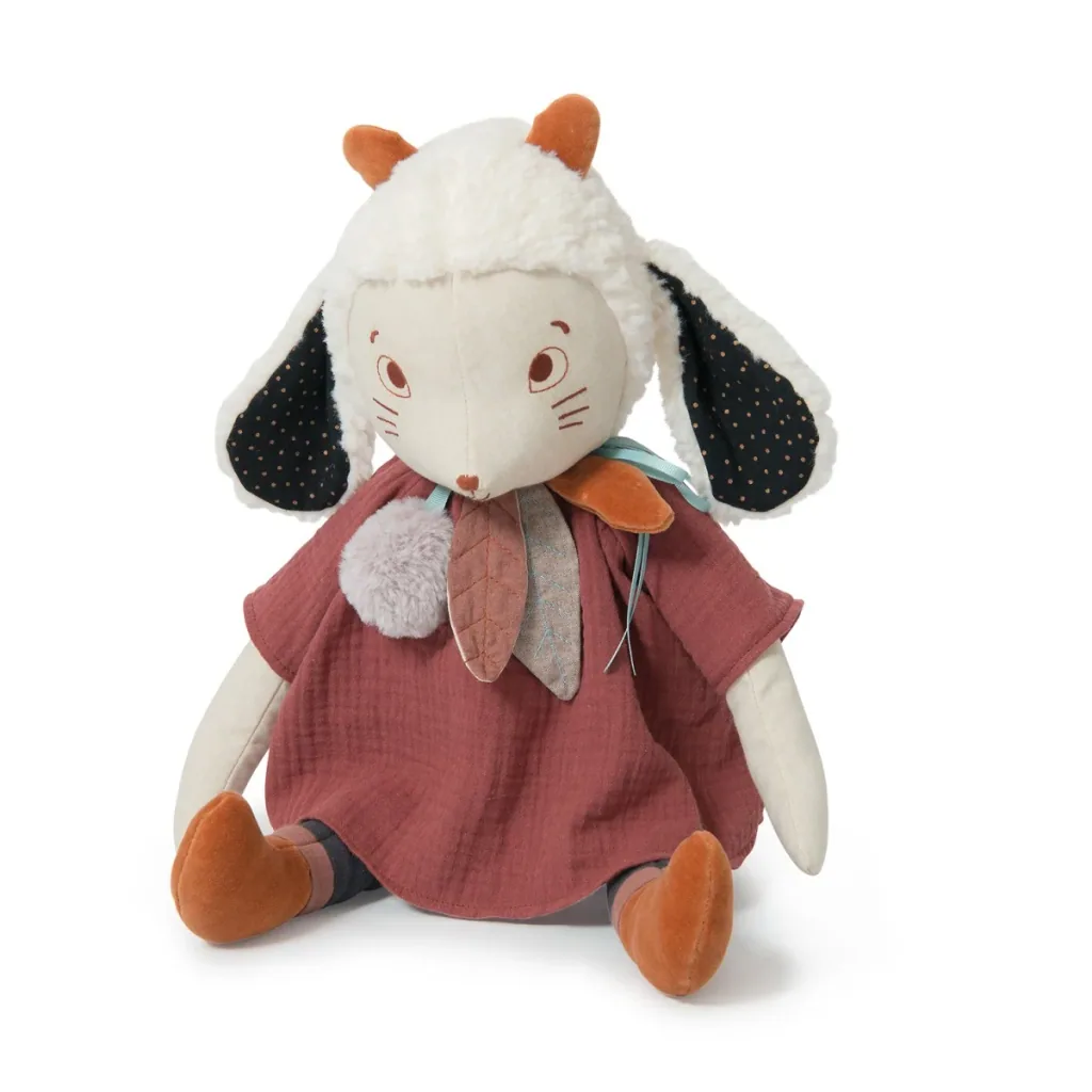 Moulin Roty Kuscheltier, Plüschtier, Stofftier - Grosses Schaf Fenouil