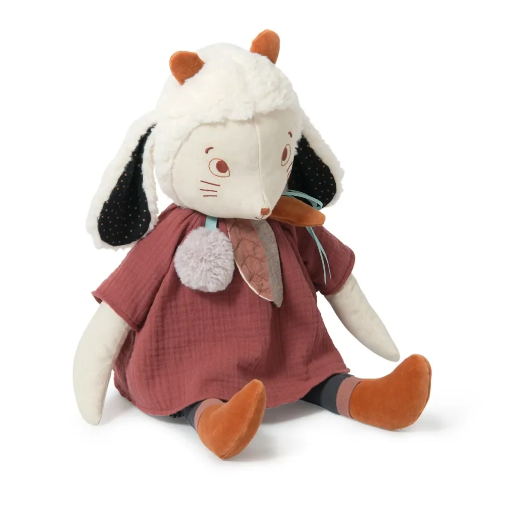 Moulin Roty Kuscheltier, Plüschtier, Stofftier - Grosses Schaf Fenouil