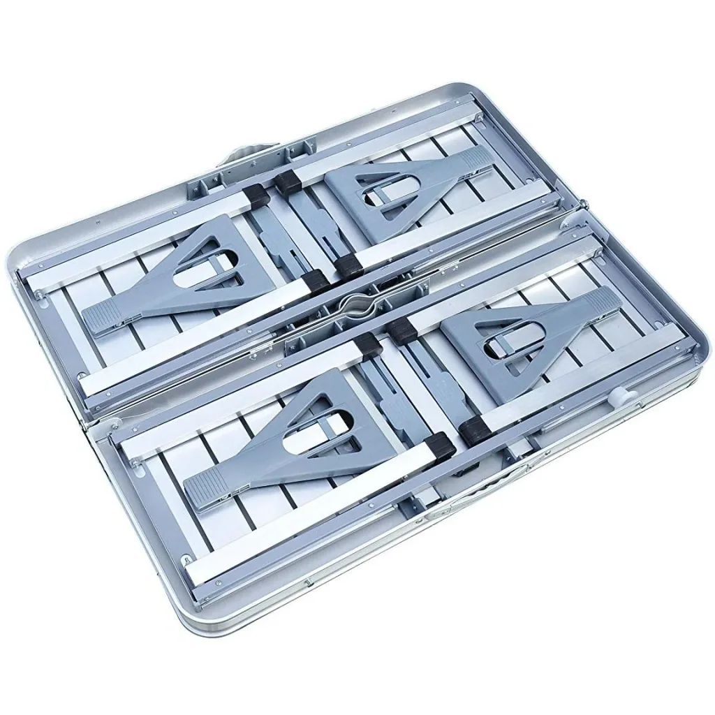 Alu Campingtisch Picknick 4-Sitzer klappbar silber