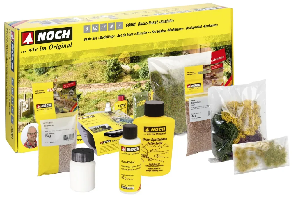 Basic-Paket Basteln , Geländebaumaterial Spur H0