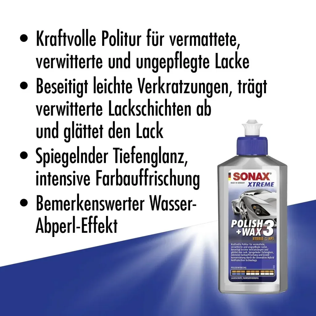 XTREME Polish+Wax 3 250 ml