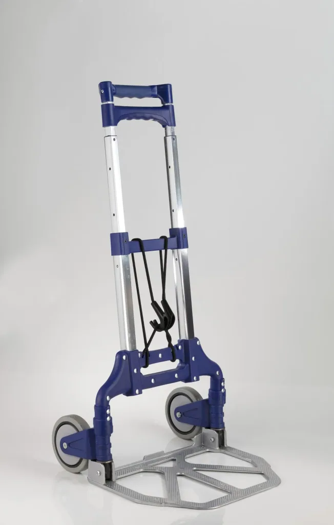 Transportkarre, klappbar mit Aluminiumschaufel, Tragekraft 70 kg