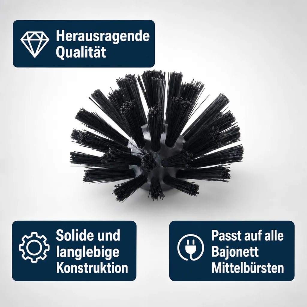 Bürstenkopf für SPÜLBOY Gläserspüler