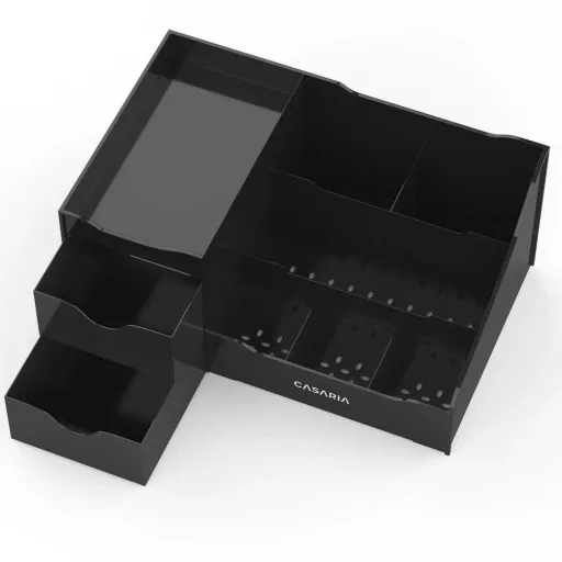 Make-up-Organizer schwarz