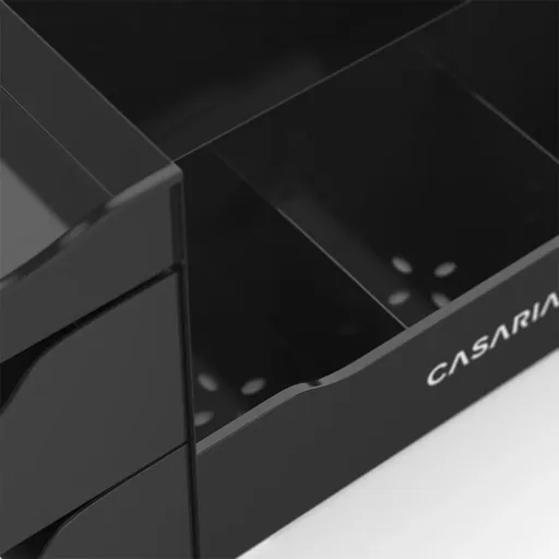 Make-up-Organizer schwarz