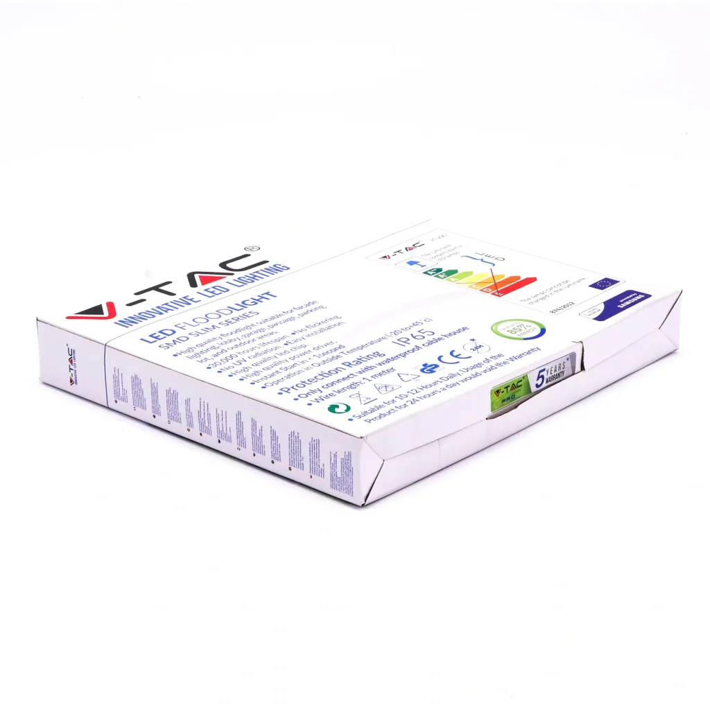 VT-200-B LED-Flutlicht - 200 W - 16000 Lumen - 6400K - Schwarz