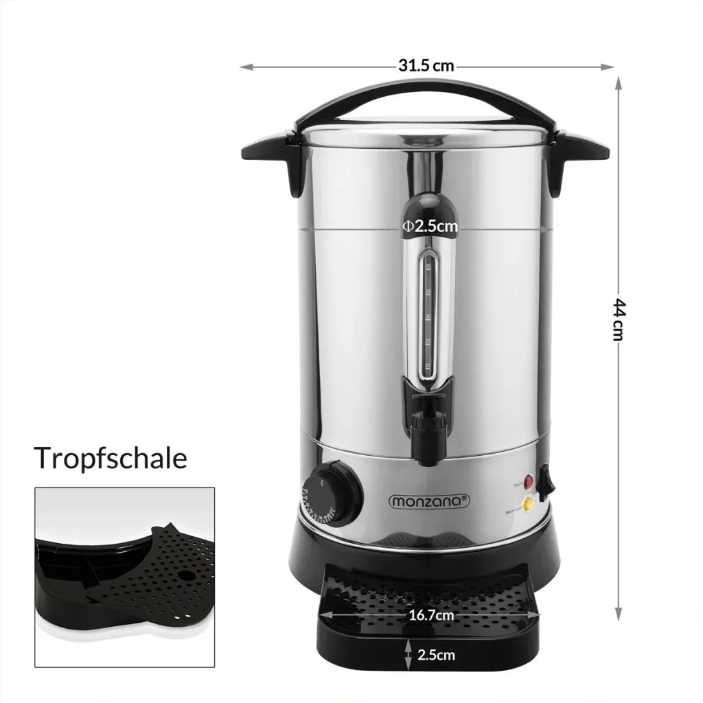 Glühweintopf 8,8 l - Kochtopf
