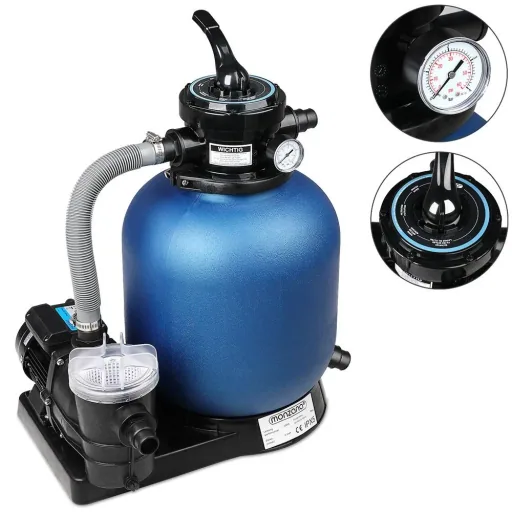 Sandfilteranlage 10.200 L/h mit