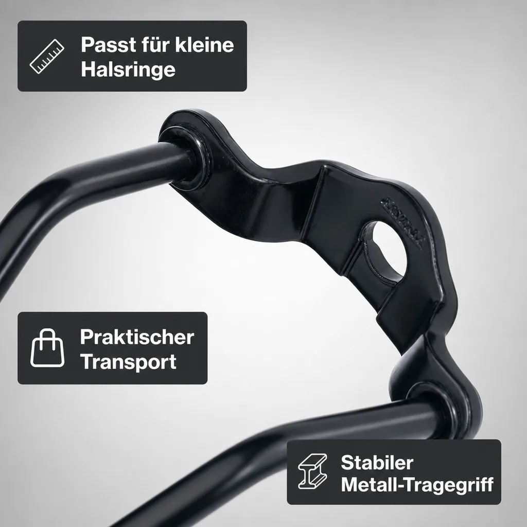 Flaschenhalter, Tragegriff für Mehrweg CO2-Flaschen