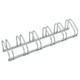 2 Stück Fahrradträger - Fahrradschuppen für 12 Fahrräder - 160x32x27 cm - Fahrradträger aus Metall