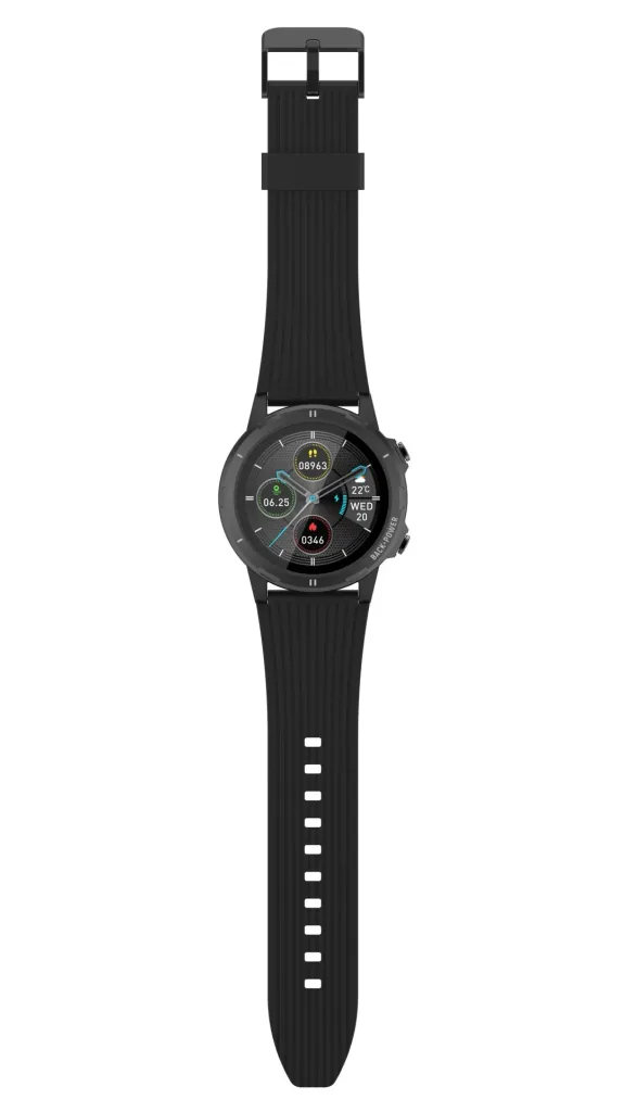 Bluetooth-Smartwatch mit Herzfrequenz- und Körpertemperatur-Sensor