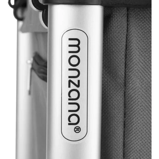 Einkaufswagen grau Aluminium 35L 31x24x54cm