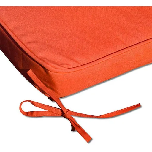 Gartenkissen - Für Liege - Orange - 173x43x6cm