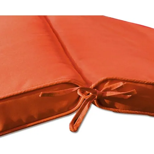 Gartenkissen - Für Liege - Orange - 173x43x6cm