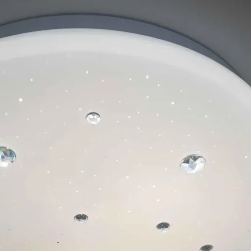 LED Glitzer- Decken-/Wandleuchte Shining Diamond 9W + Sleeptimer & Lichtfarbenwechsel Ø 220 mm