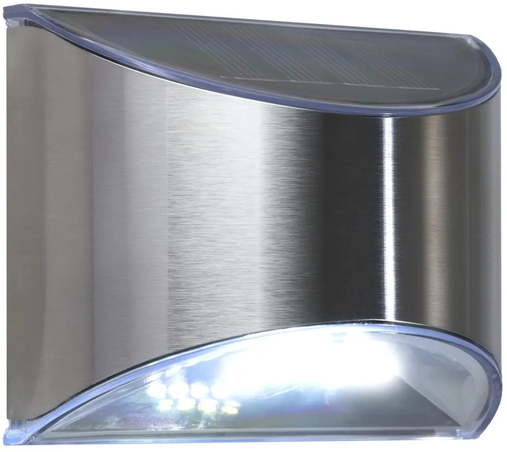 2er Set Solar Wandleuchte