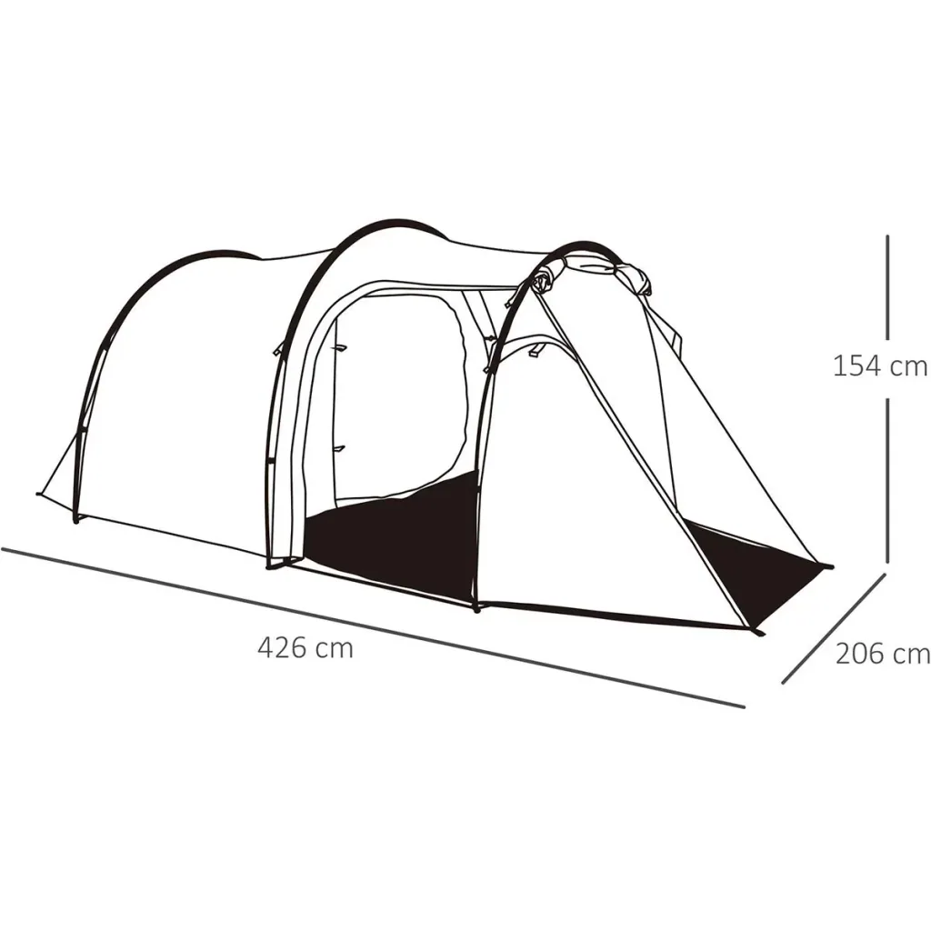 Campingzelt für 3-4 Personen