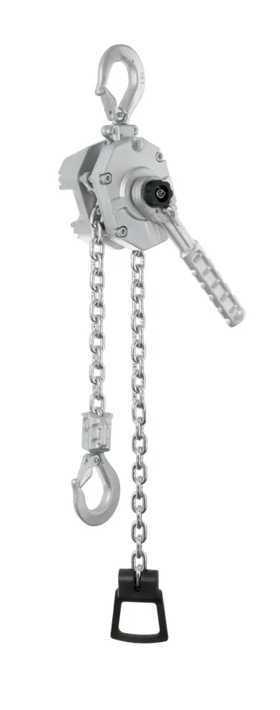 Aluminium-Hebelzug PAH 1600, Tragfähigkeit 1600 kg, Hub 1,5 m, 1-strängig
