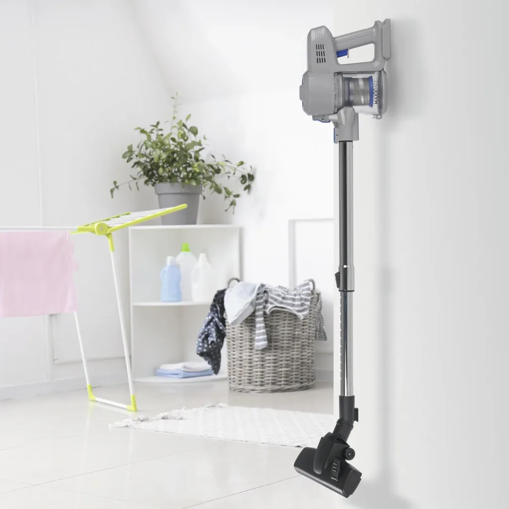 MAXXMEE Akku-Zyklon-Staubsauger mit bis zu 80 cm. Verstellbarem Teleskoprohr