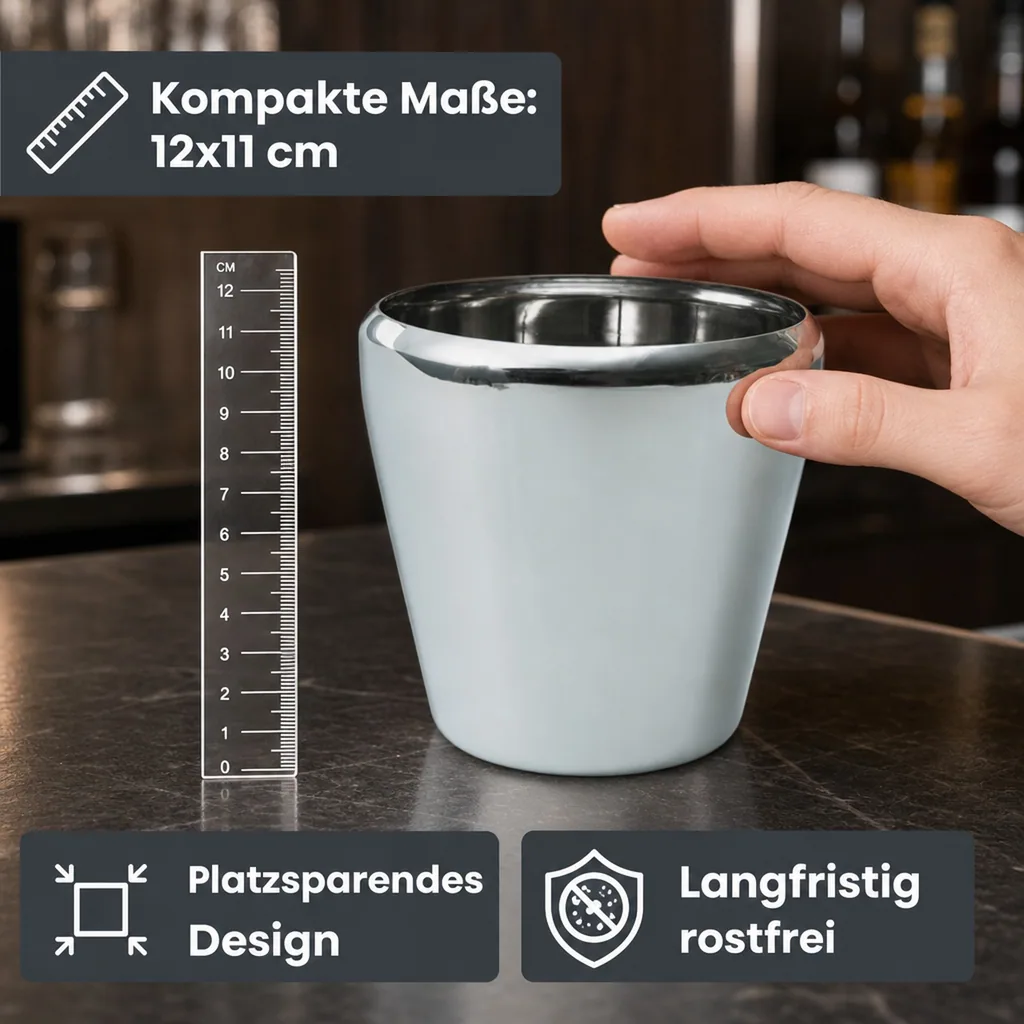Eiswürfelbehälter Eiseimer ohne Deckel
