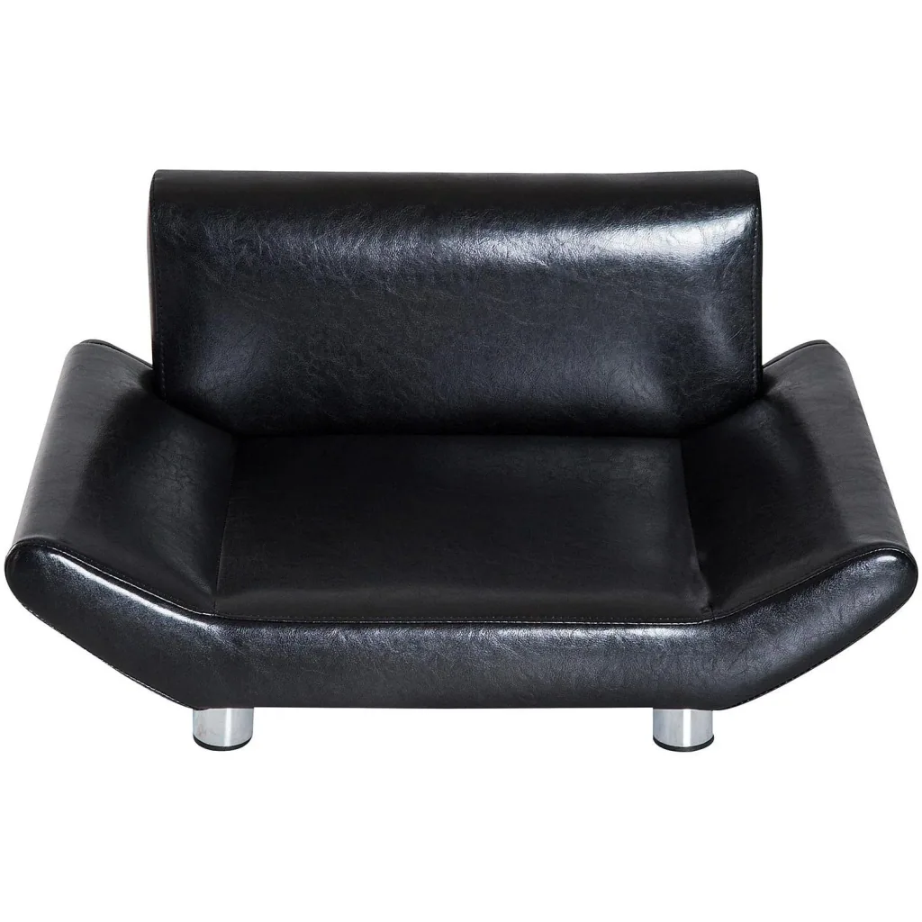 Haustiersofa Hundematte Hundebett Haustierbett Hundecouch Schwarz