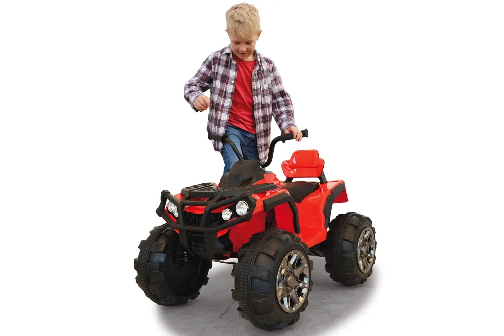 Ride-on Quad Protector für Kinder, 12 Volt, Rot
