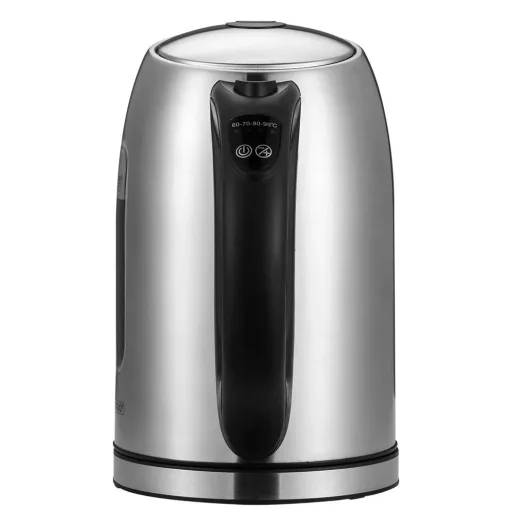 Edelstahl-Wasserkocher 1,7 Liter mit LED-Farbwechsel