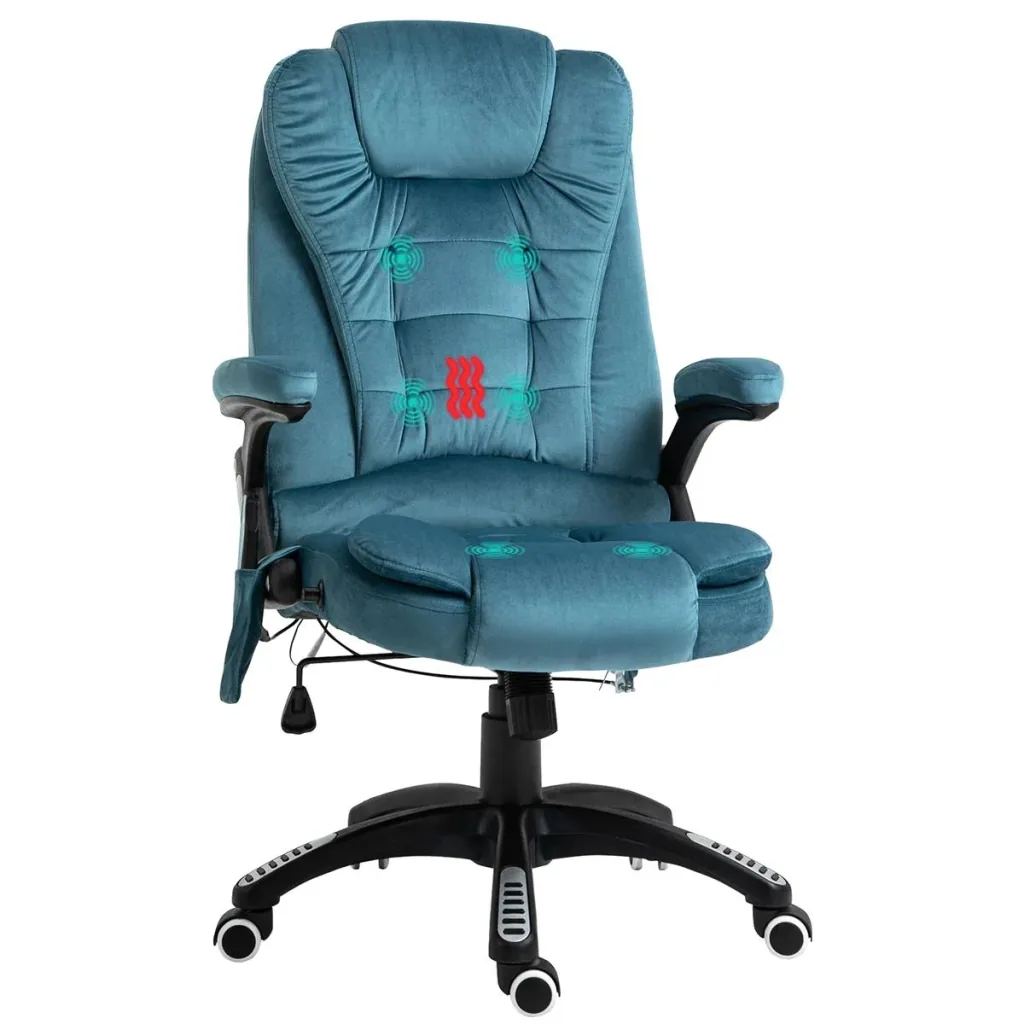 Massagesessel Chefsessel mit Massagefunktion höhenverstellbarer Drehstuhl ergonomischer Gamingstuhl Bürostuhl massage Bl