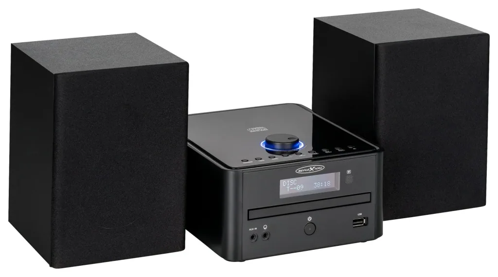 Stereo Micro-HiFi-System mit DAB+/UKW, USB, MP3/CD und Bluetooth