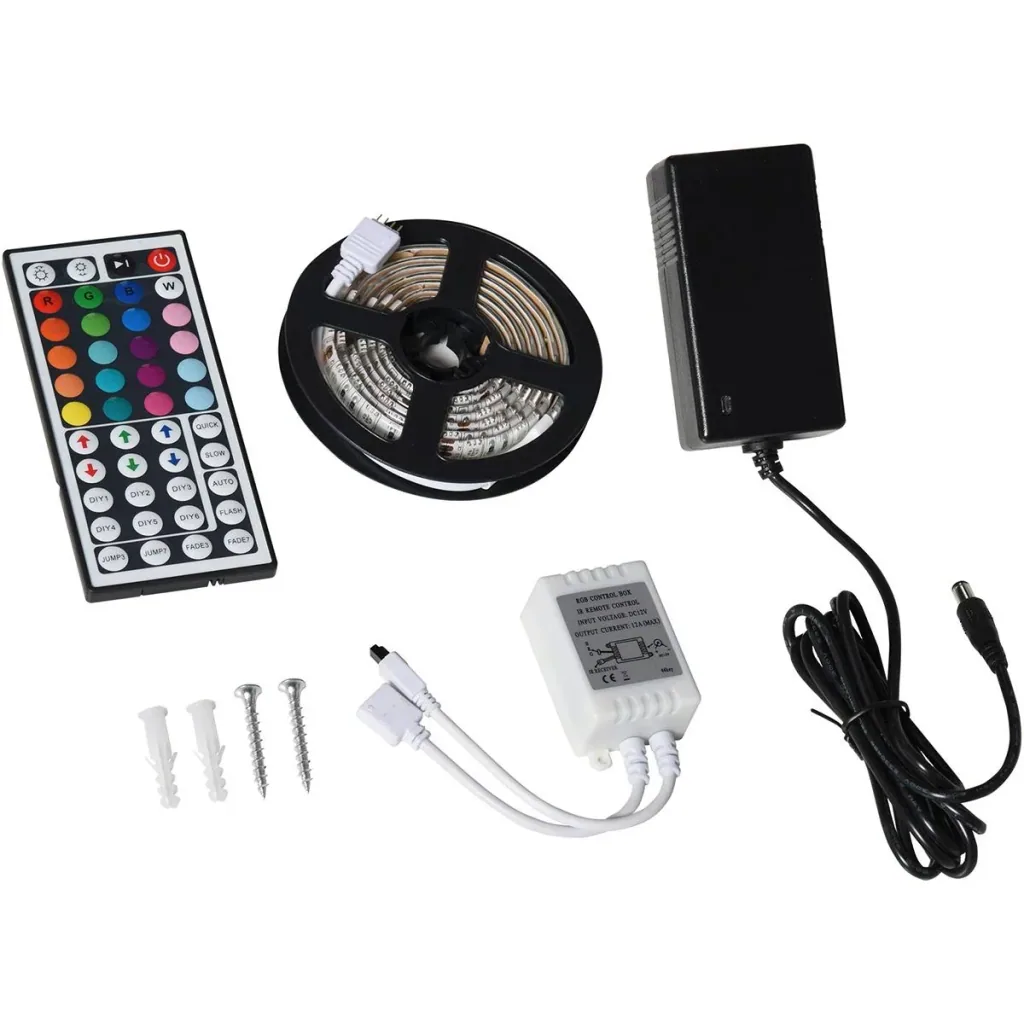 TV Board mit LED Beleuchtung weiß