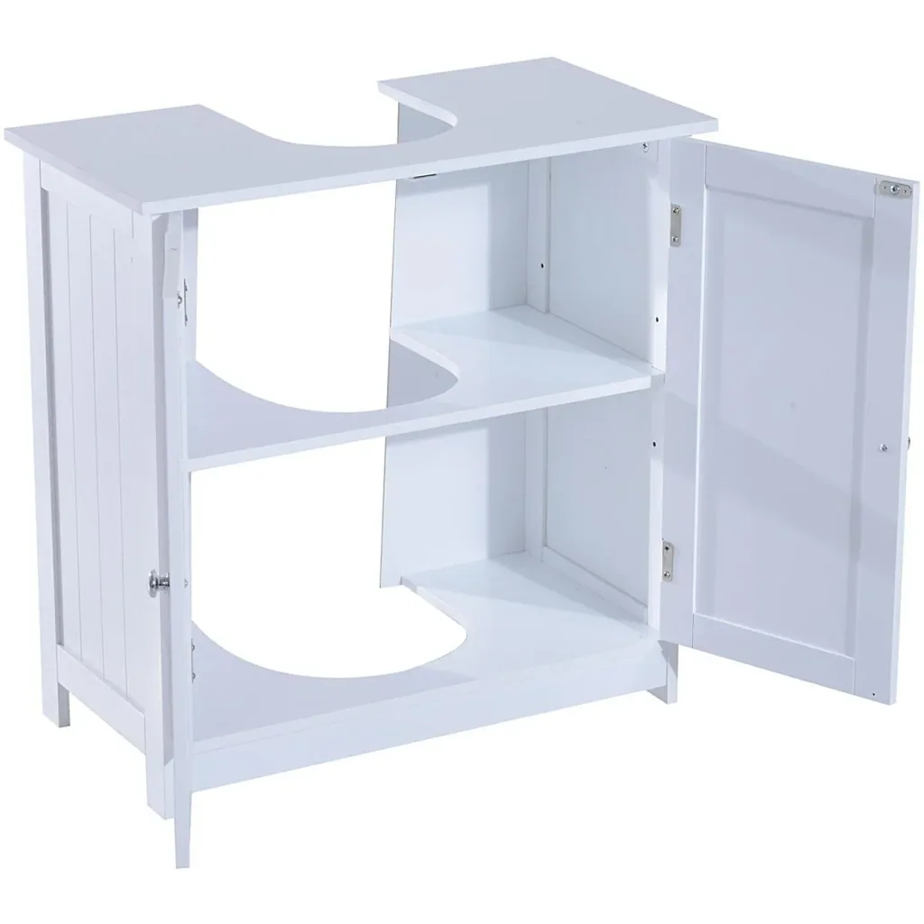 Waschbeckenunterschrank Badschrank Weiß