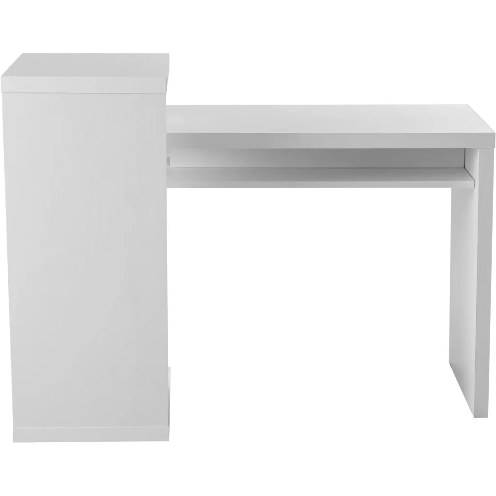 Schreibtisch L/I-Form, weiß
