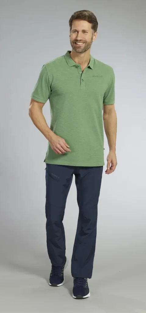 Poloshirt mit Funktion, Farbe grün, Gr.M